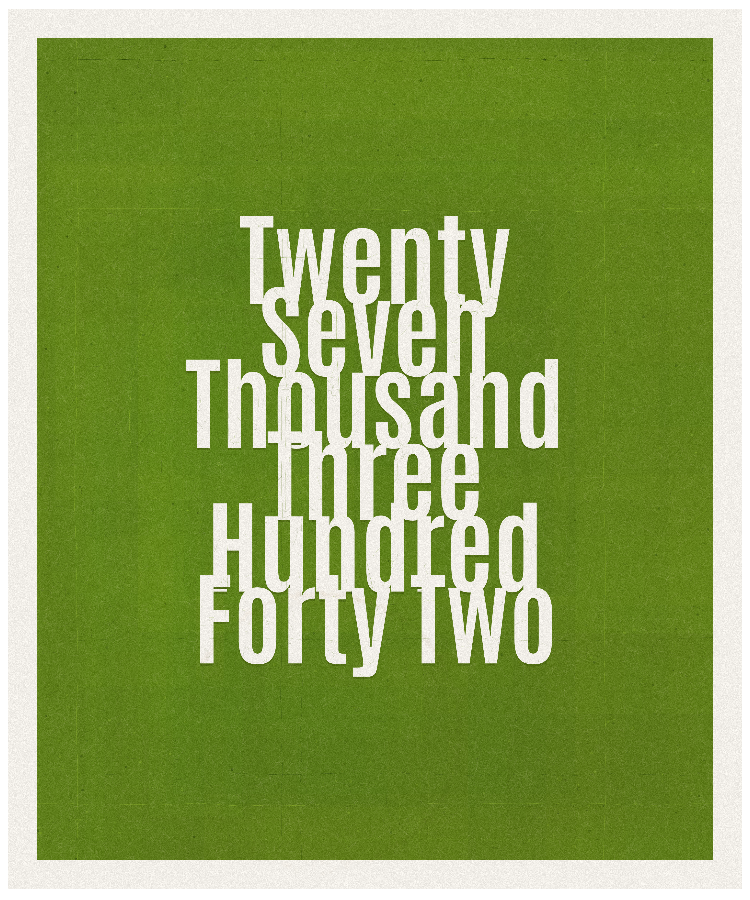 Count #27342
