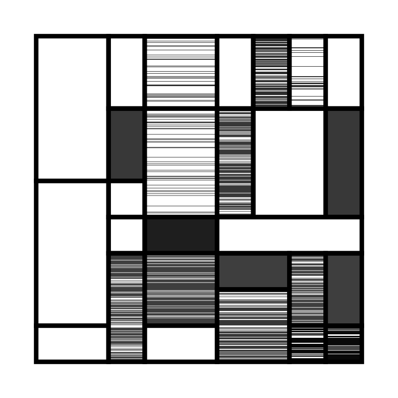 Mono Mondrian #18