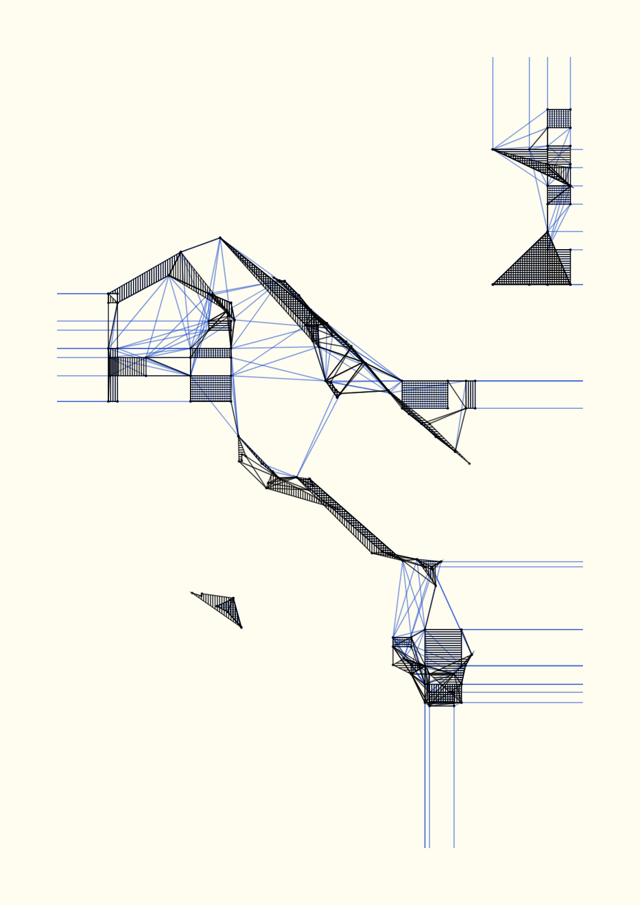 Suspended polygons #12