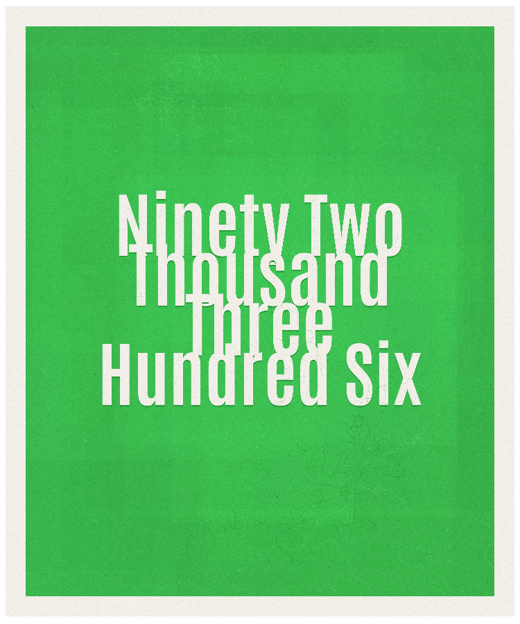 Count #92306