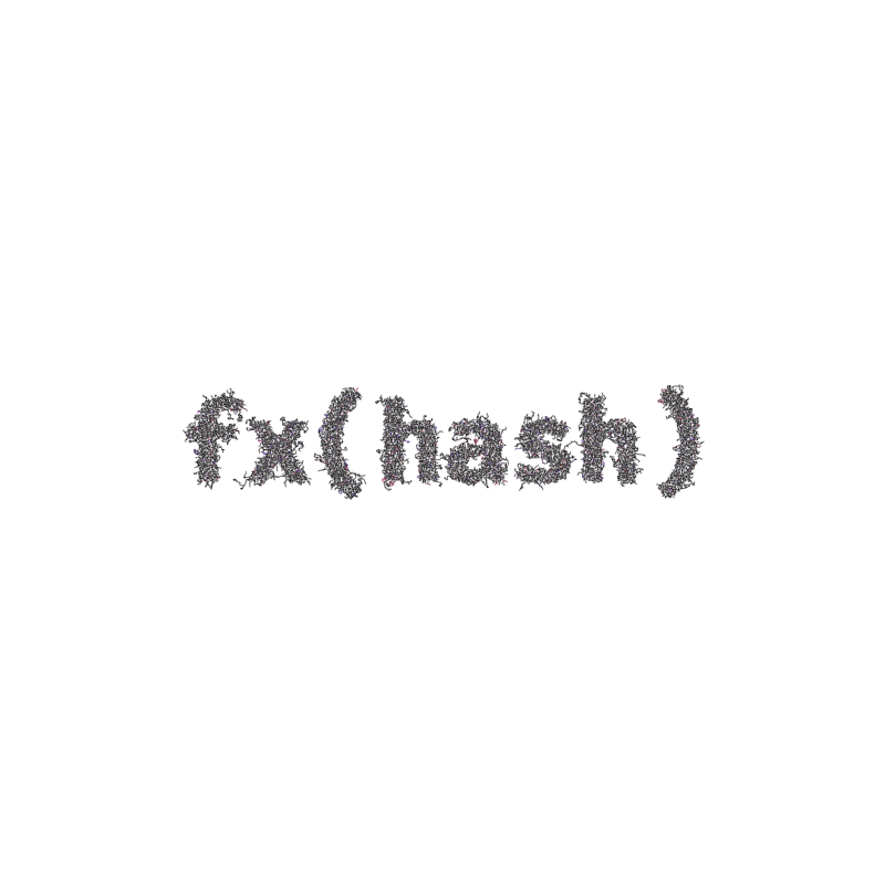 FXHASH Logo with Features #67