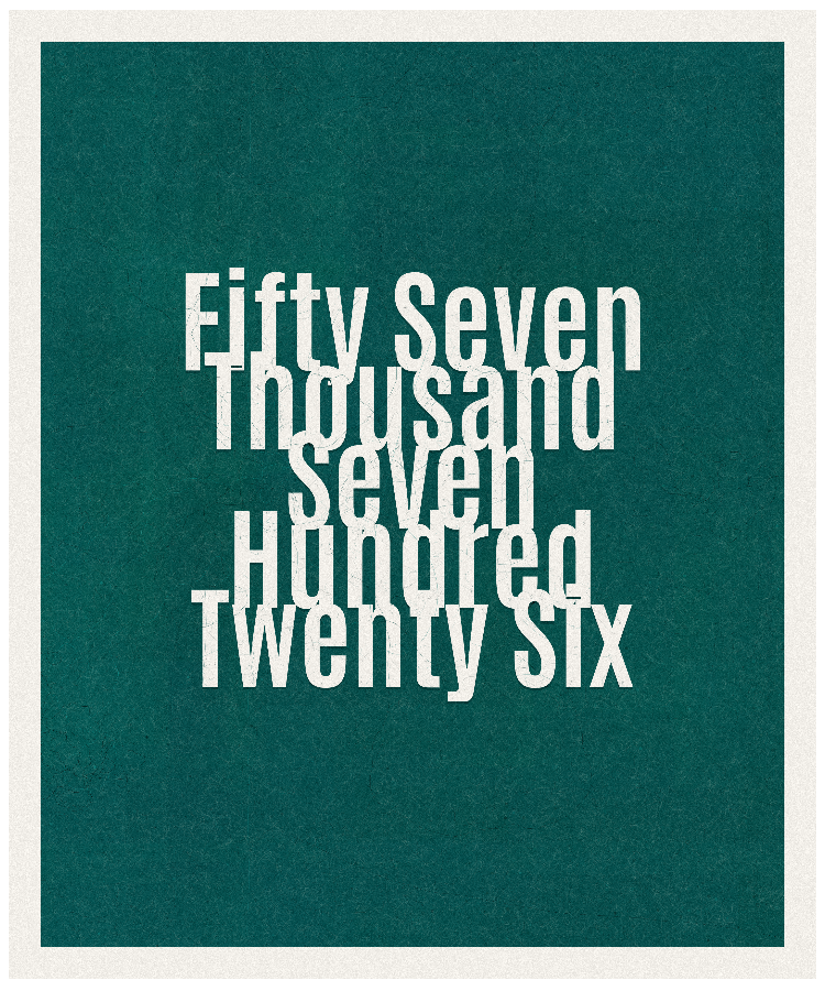 Count #57726