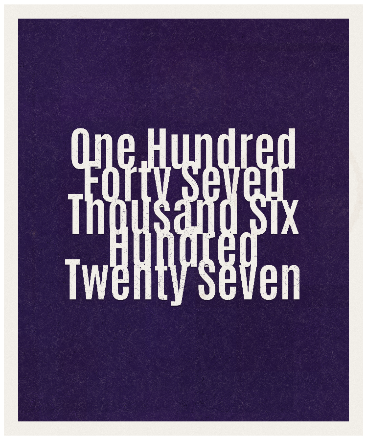 Count #147627