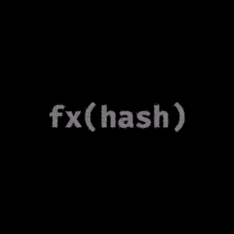 FXHASH Generative Logo #166