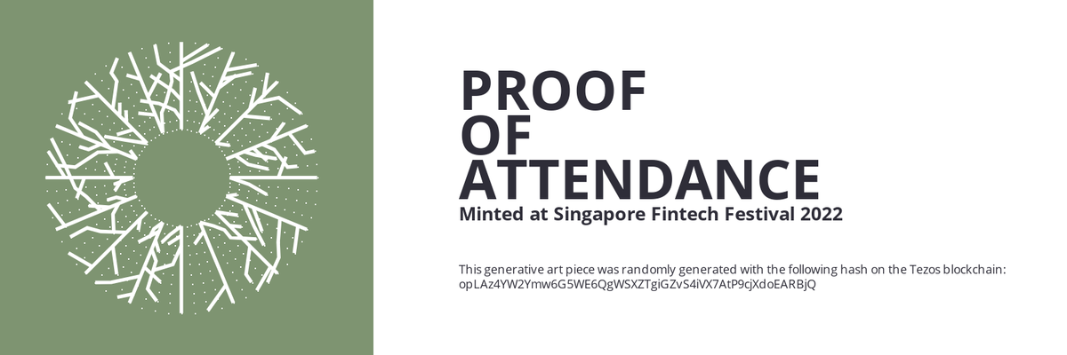 SFF2022 Proof of Attendance Token #1290