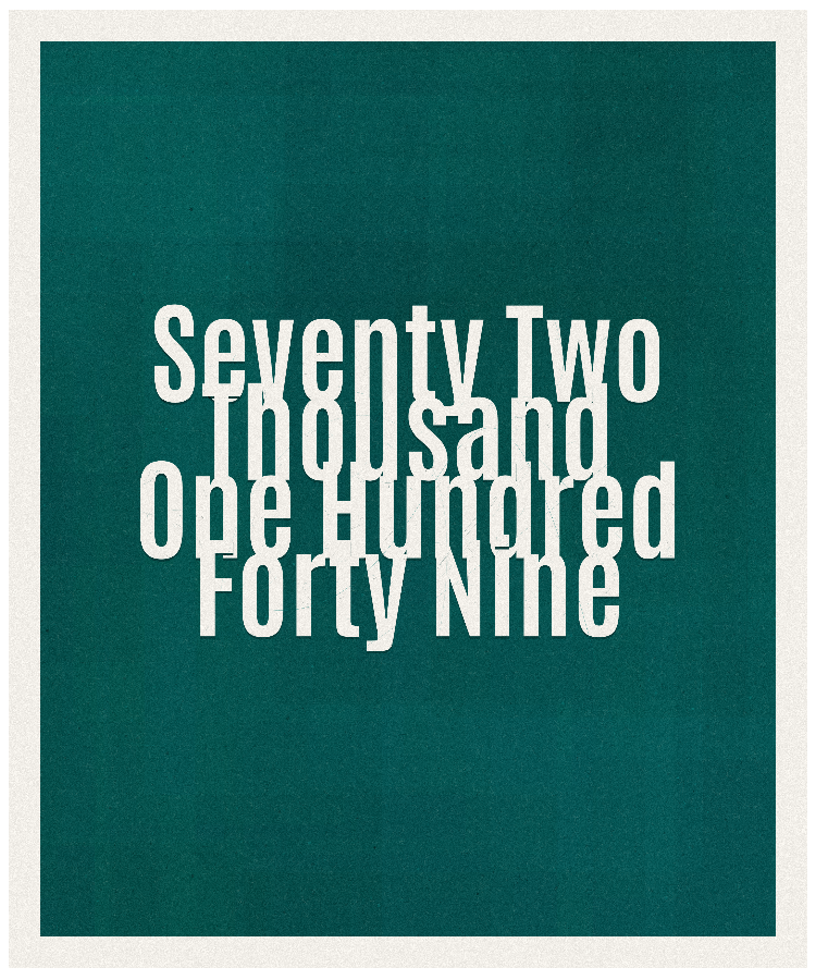 Count #72149