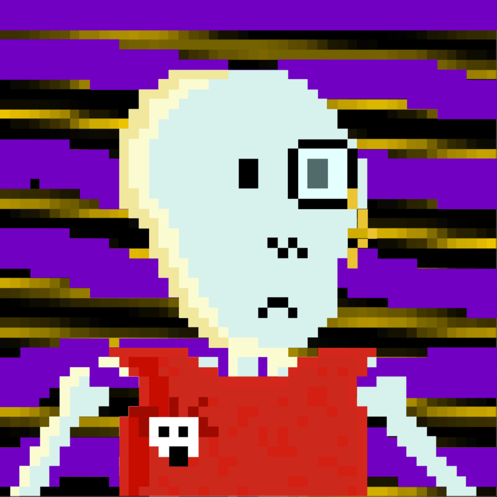 PIXEL SKULLETTI 1 #121