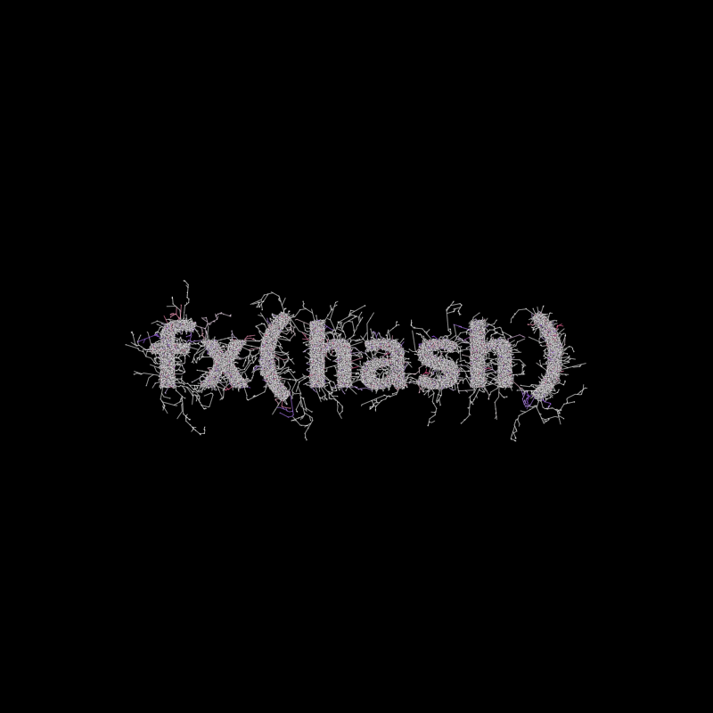 FXHASH Generative Logo #694