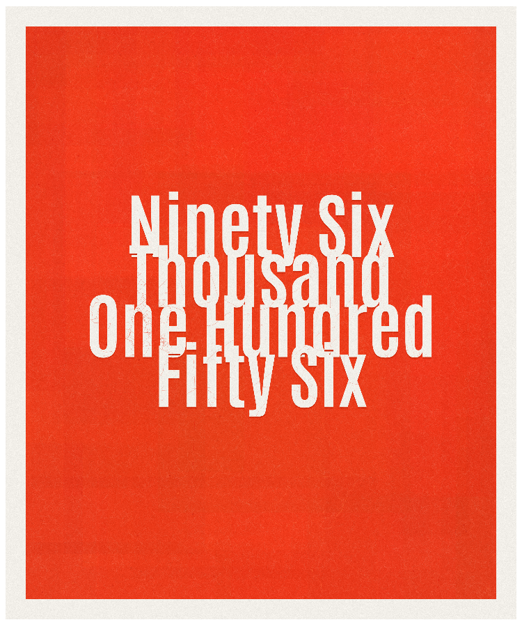 Count #96156