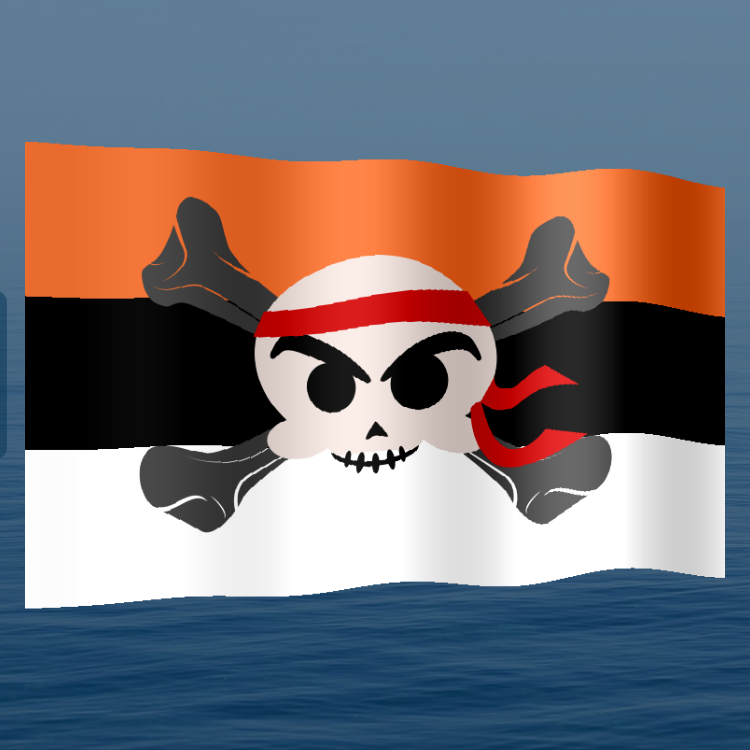 Jolly Roger Flag #215