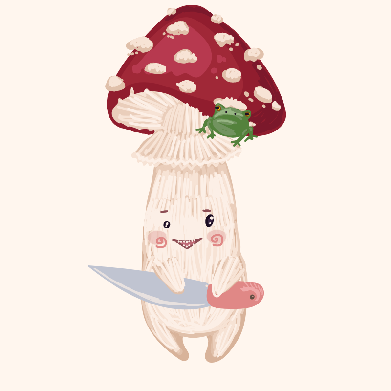 Cute Mushrooms Forest Guys #46