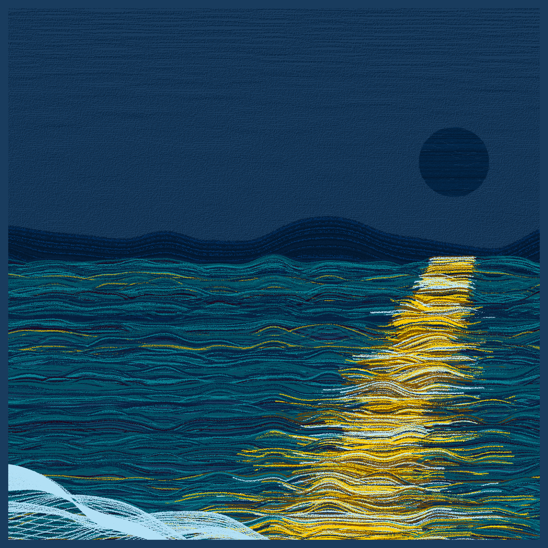 Moonlit Sea #108