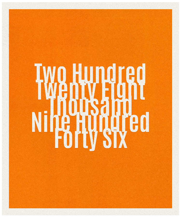 Count #228946