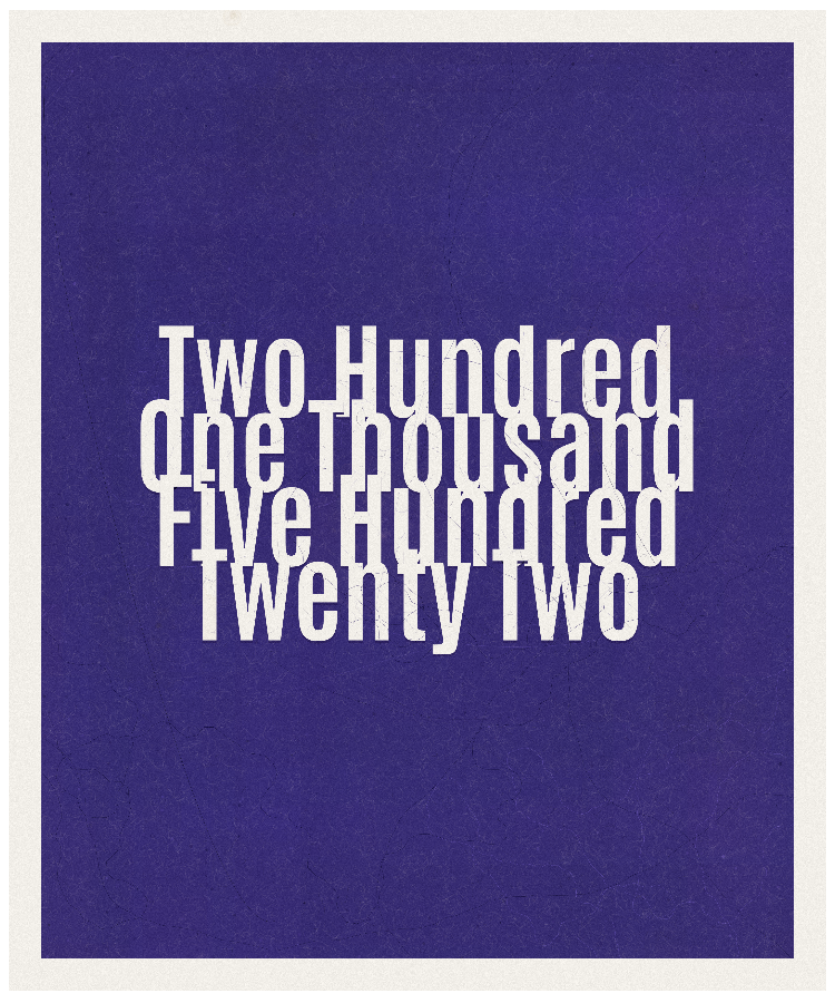 Count #201522