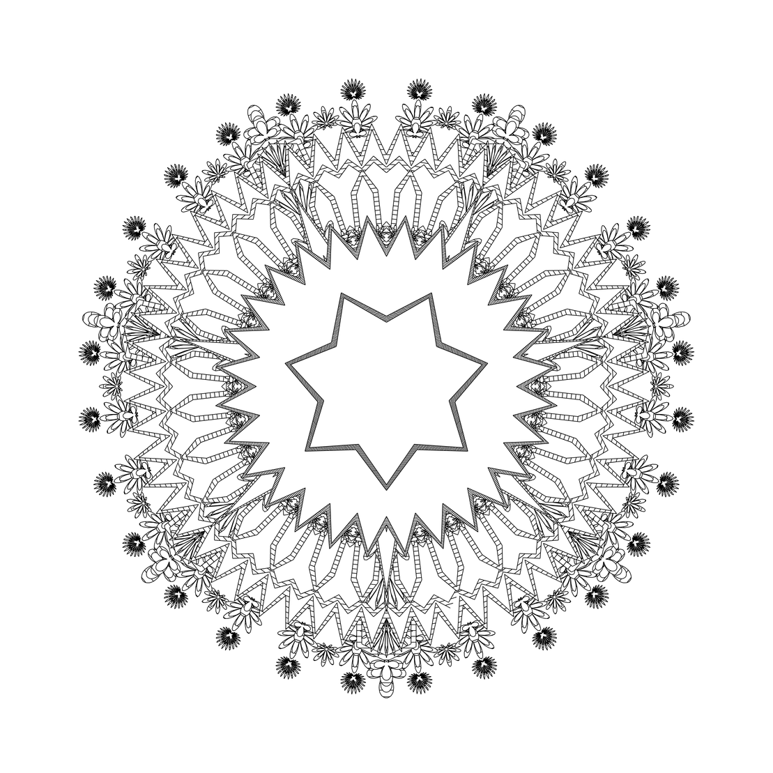 LL21 Mandala #965