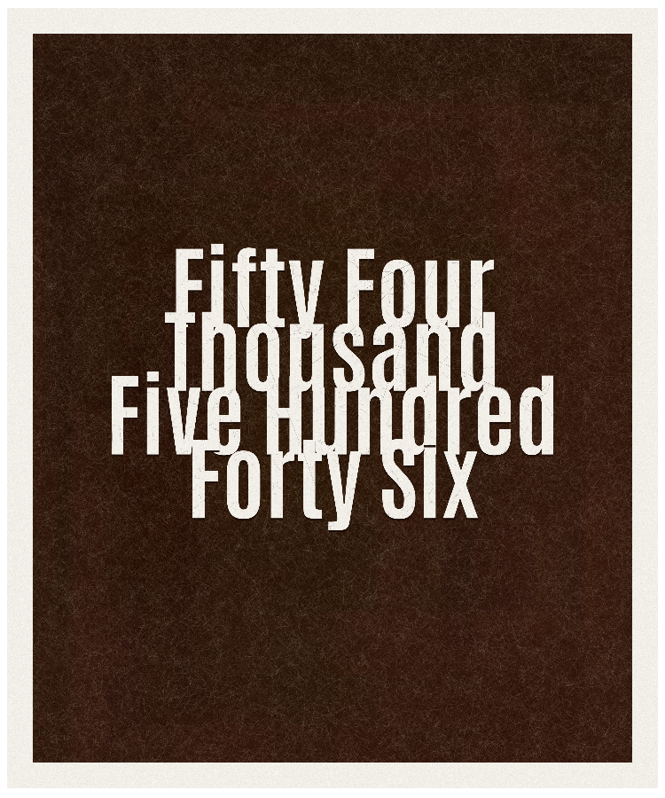 Count #54546