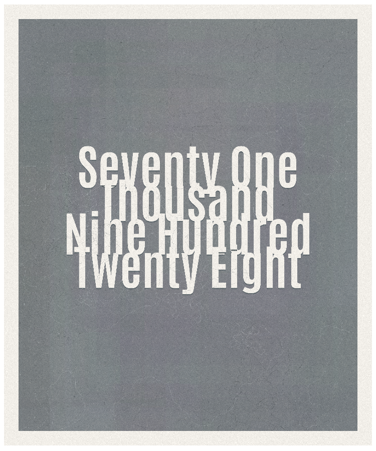 Count #71928