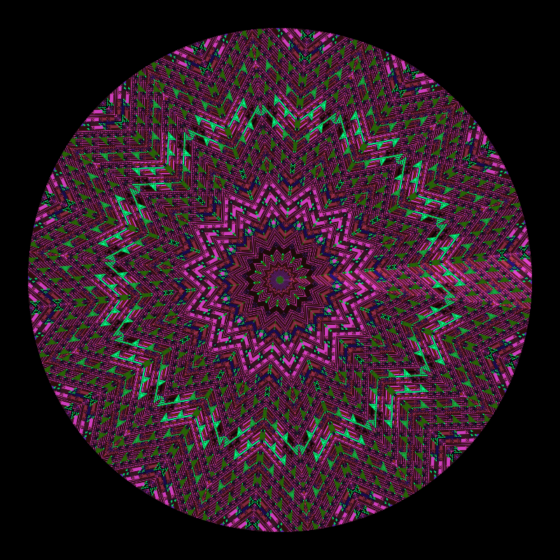 Binary kaleidoscope #18