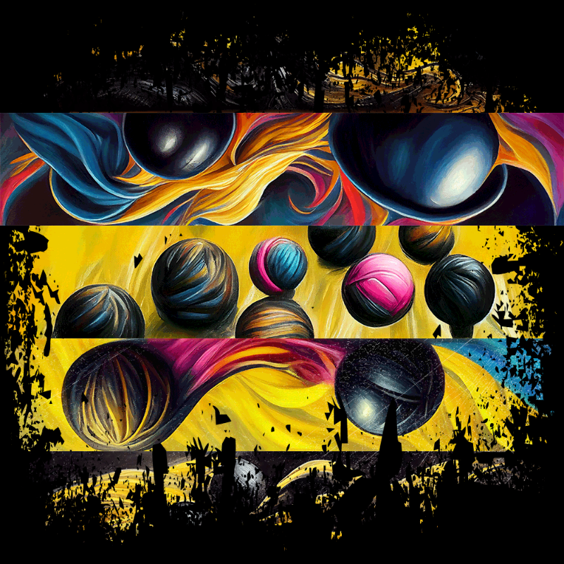 AI Abstract Balls #26