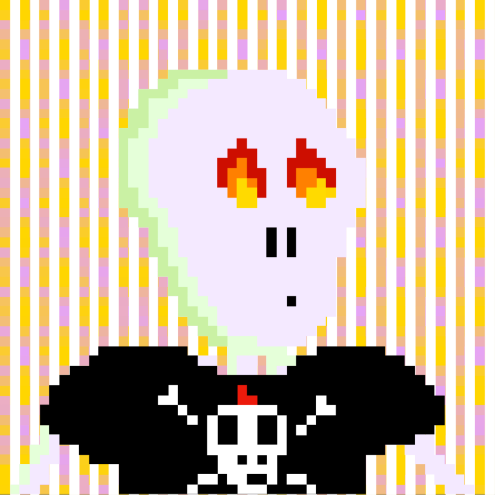 PIXEL SKULLETTI 1 #55