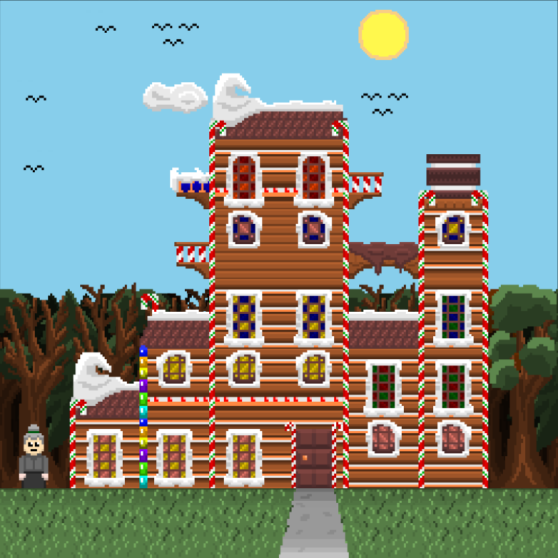 2D Mansion Candy House #67