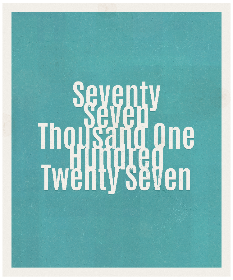 Count #77127