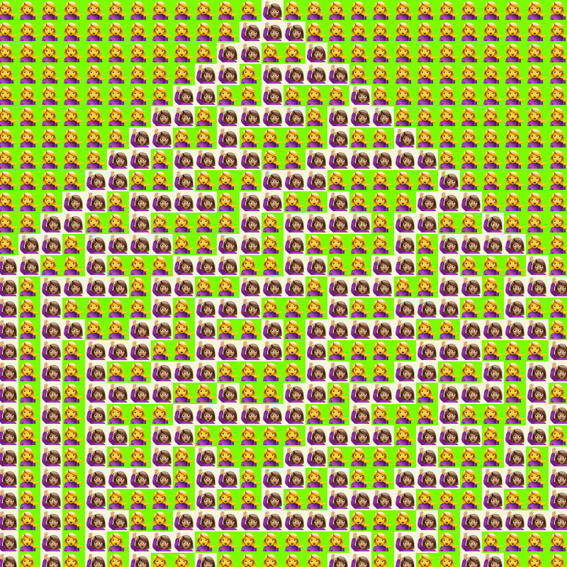 Elementary Cellular Emoji Automata #809