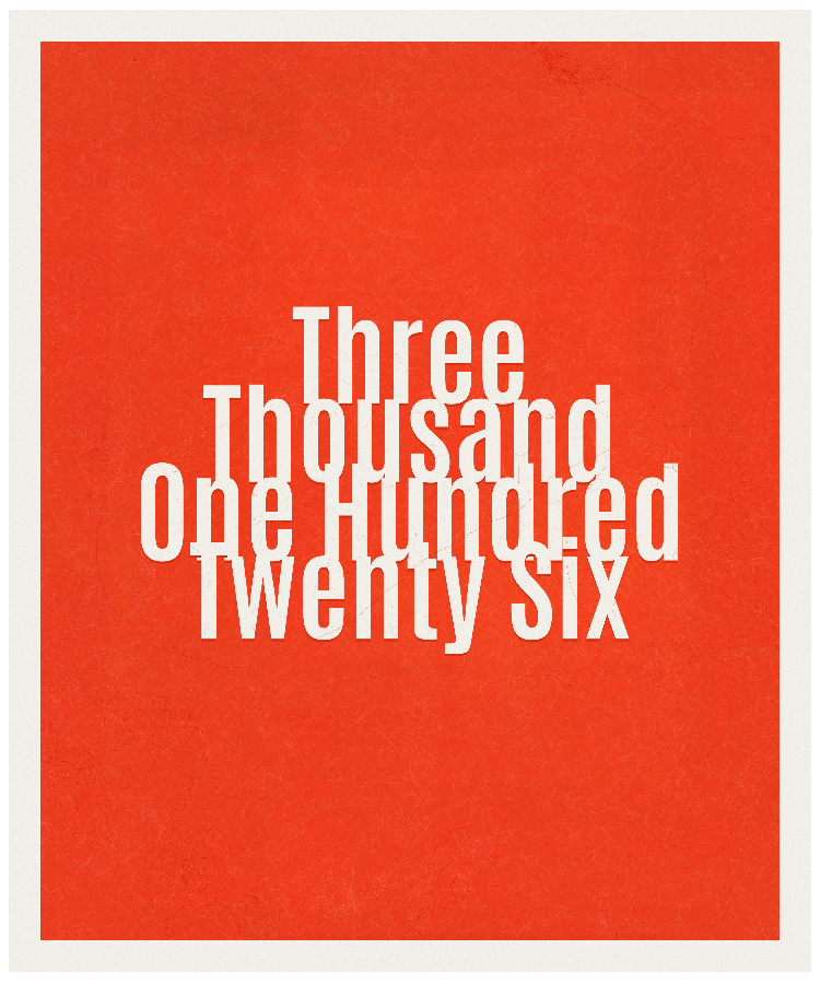 Count #3126
