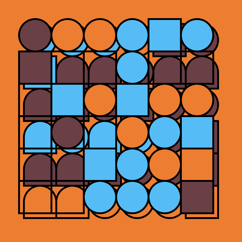 Zürich Stations Grid III #106