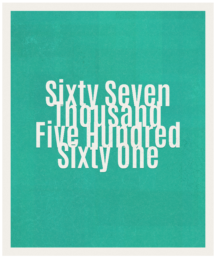 Count #67561