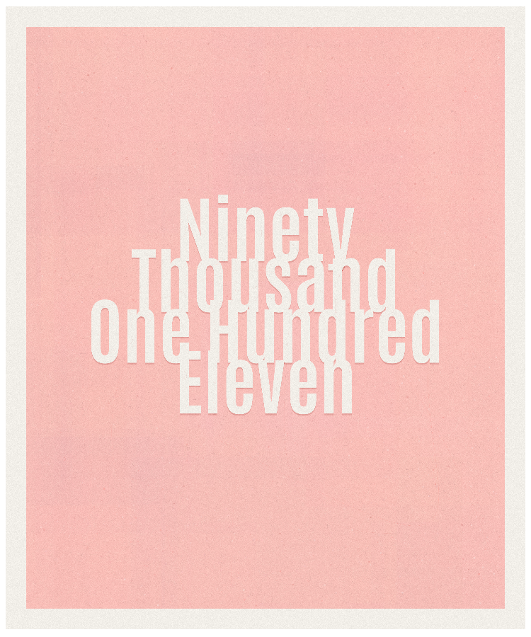 Count #90111