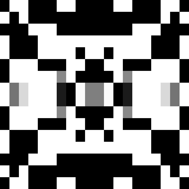 QR Glyphs Invaders #14