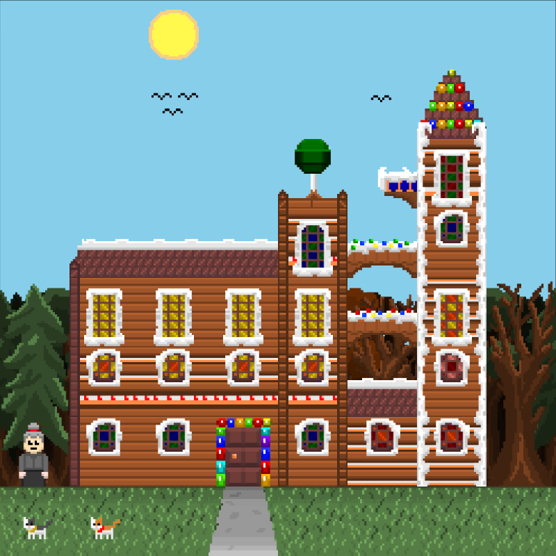 2D Mansion Candy House #59