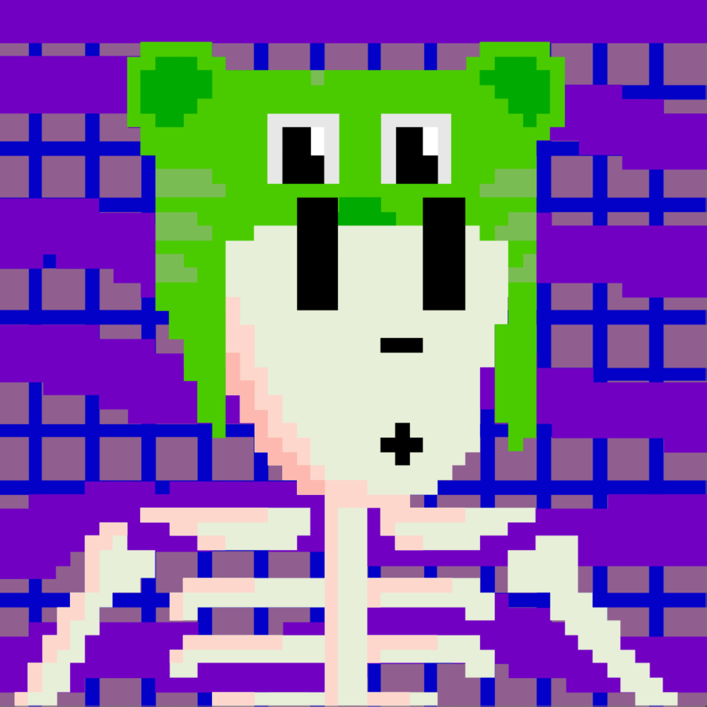 PIXEL SKULLETTI 1 #109