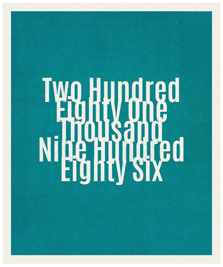Count #281986
