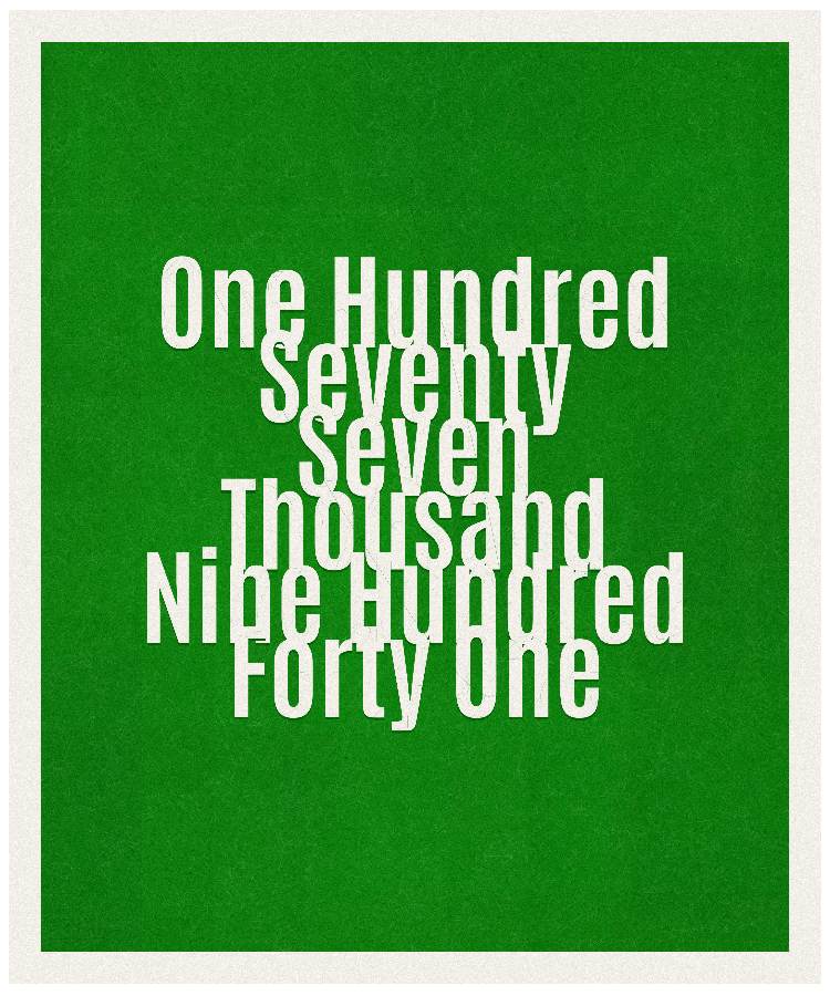 Count #177941