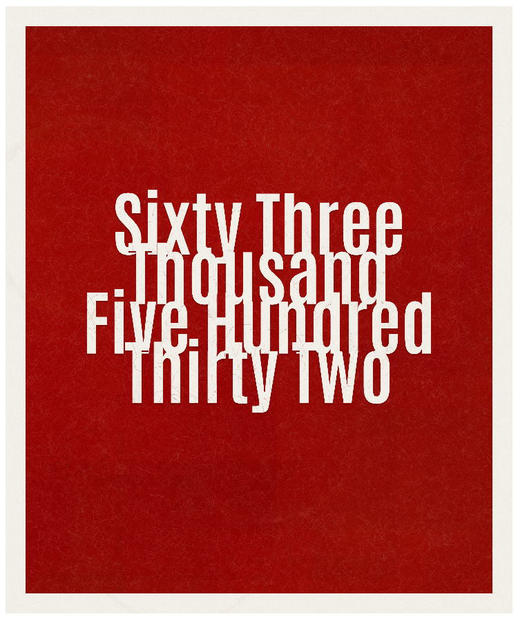 Count #63532