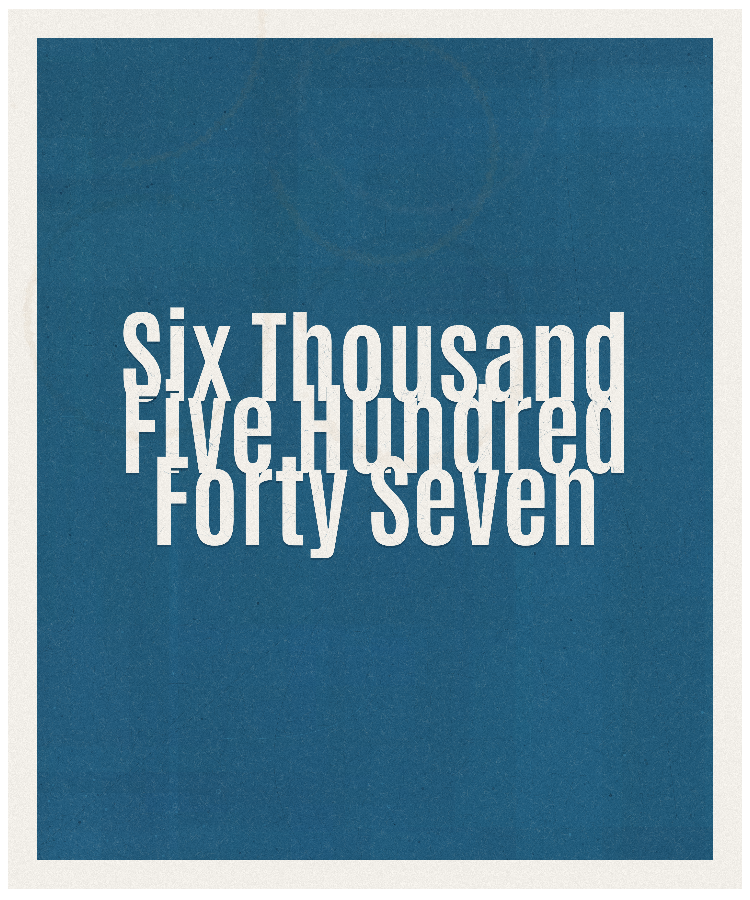 Count #6547