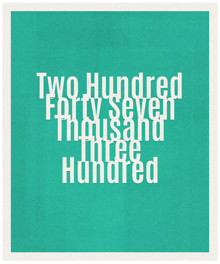 Count #247300