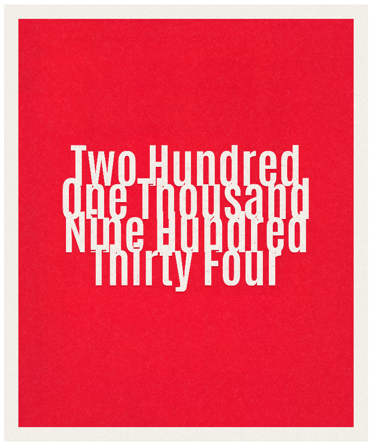 Count #201934