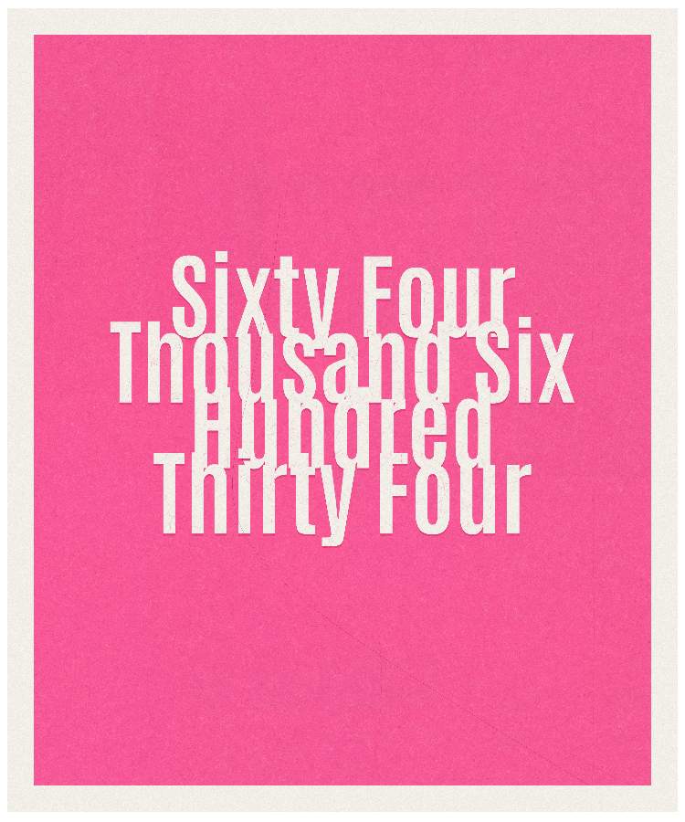 Count #64634