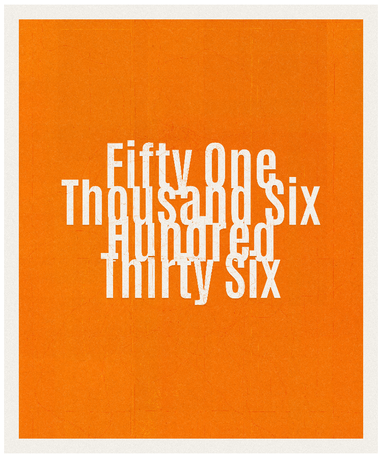 Count #51636