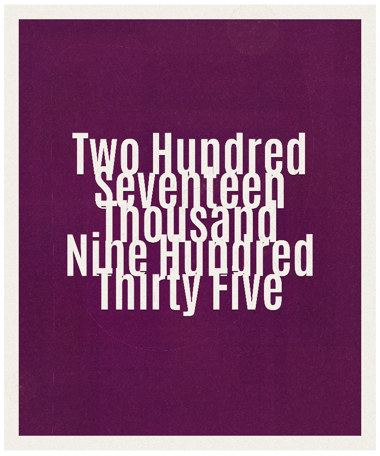Count #217935