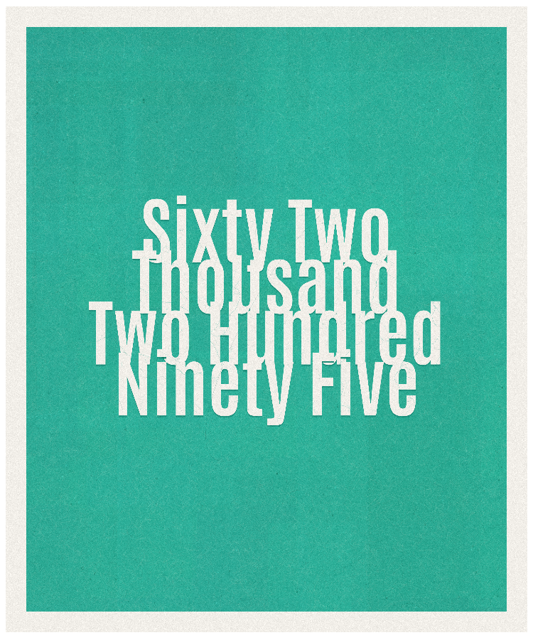 Count #62295