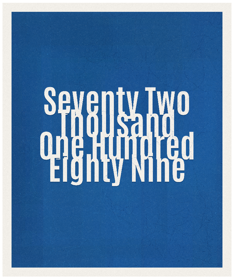 Count #72189