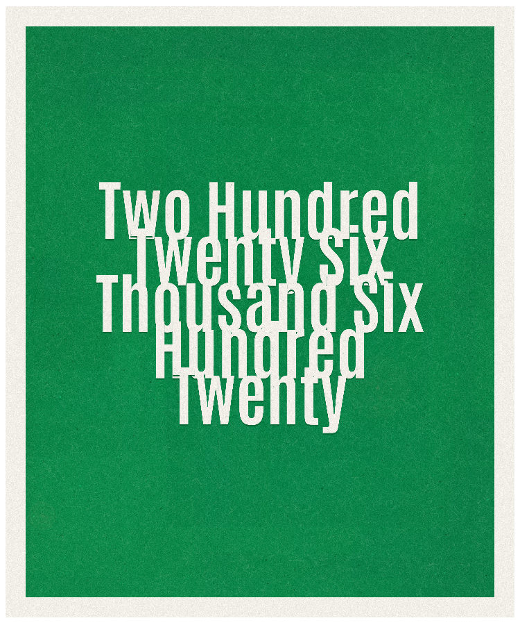 Count #226620