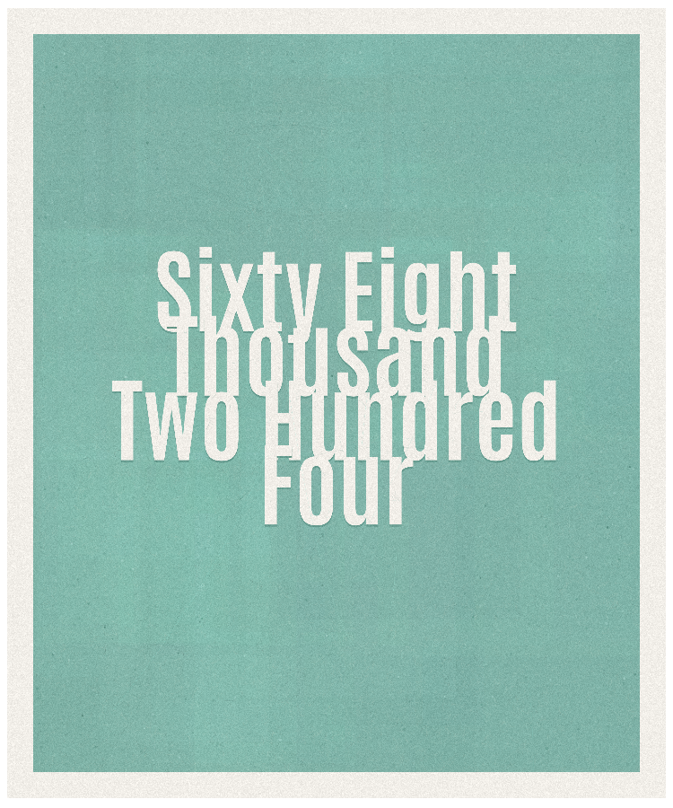 Count #68204