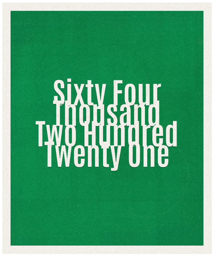 Count #64221