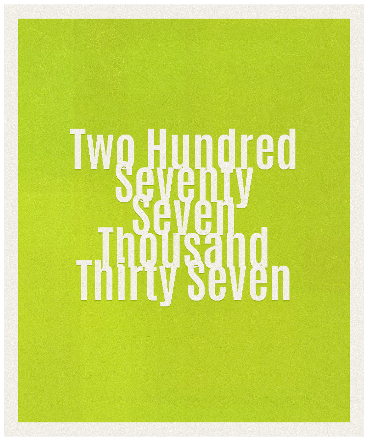 Count #277037
