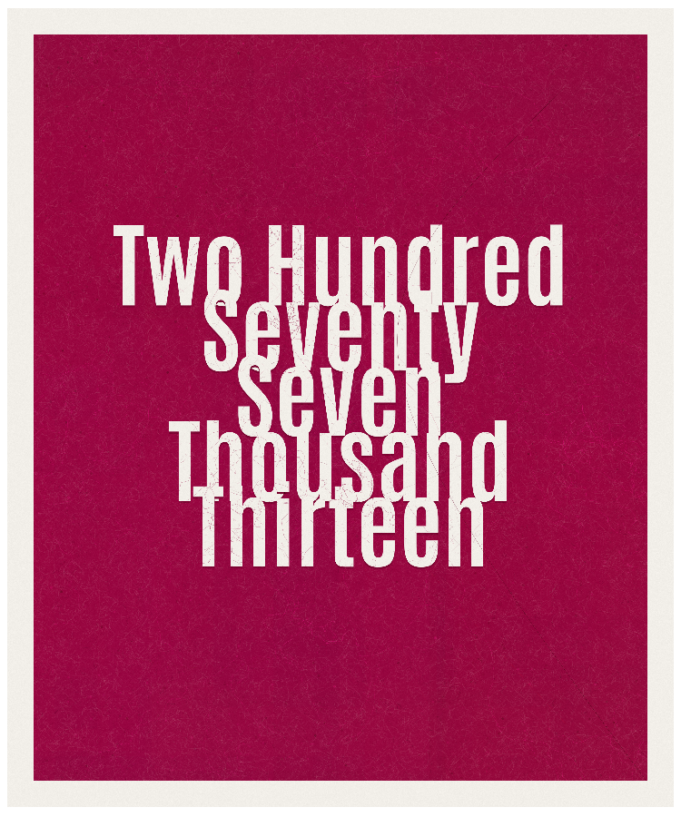 Count #277013
